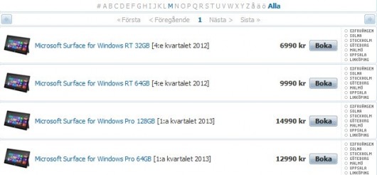 Surface - Spuntano i possibili prezzi dei tablet Microsoft Surface - Spuntano i possibili prezzi dei tablet Microsoft