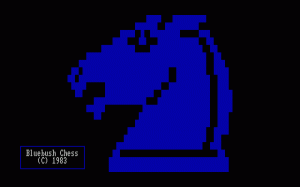 Bluebush Chess per PC MS-DOS
