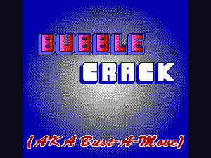 Bubble Crack per PC MS-DOS