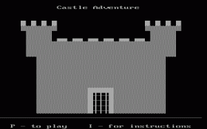 Castle Adventure per PC MS-DOS