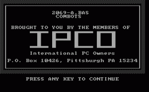 Combots per PC MS-DOS