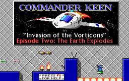Commander Keen: Invasion of the Vorticons per PC MS-DOS