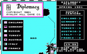 Computer Diplomacy per PC MS-DOS
