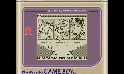 Kirby's Pinball Land