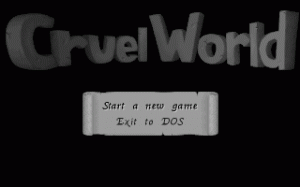 Cruel World per PC MS-DOS