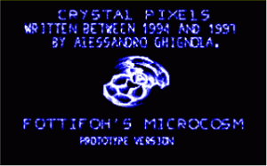 Crystal Pixels per PC MS-DOS