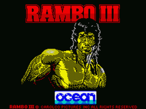 Rambo III per Sinclair ZX Spectrum