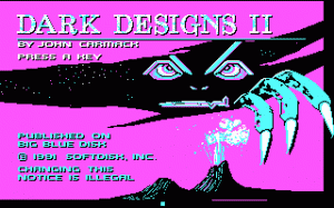 Dark Designs II: Closing the Gate per PC MS-DOS