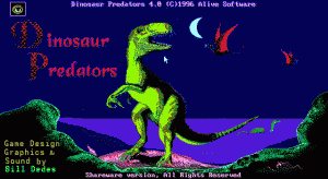 Dinosaur Predators per PC MS-DOS