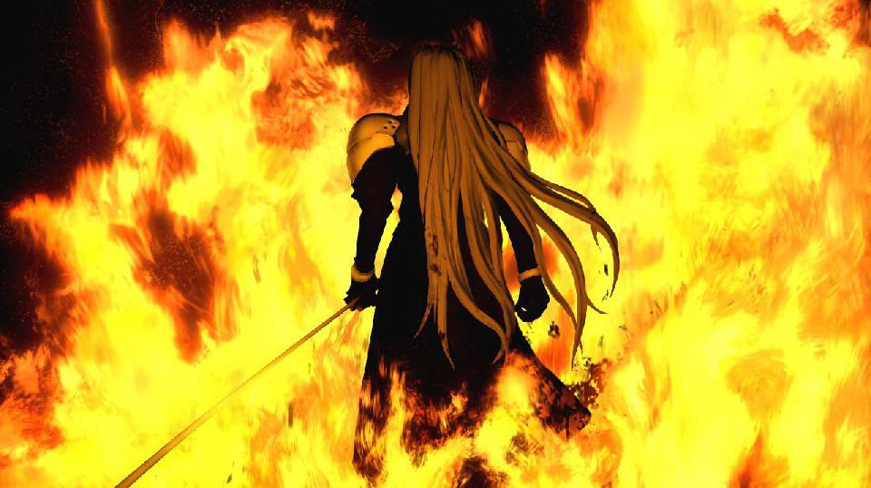 Sephiroth nell'originale Final Fantasy 7