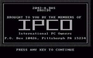 Droids per PC MS-DOS