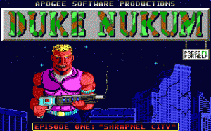 Duke Nukem: Episode 1: Shrapnel City per PC MS-DOS