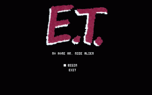 E.T.: No More Mr. Nice Alien per PC MS-DOS