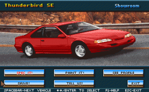 Ford Simulator 5.0 per PC MS-DOS