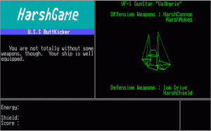 HarshGame per PC MS-DOS
