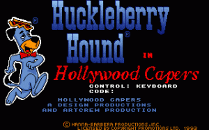 Huckleberry Hound in Hollywood Capers per PC MS-DOS