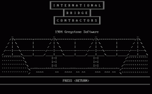 International Bridge Contractors per PC MS-DOS