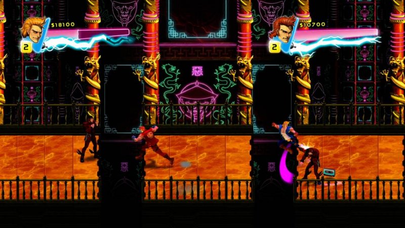 Double Dragon Neon