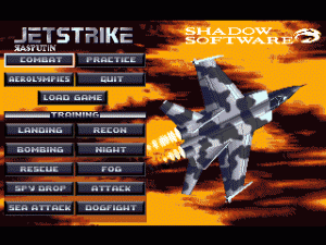 Jetstrike per PC MS-DOS
