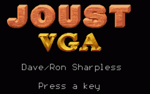 Joust VGA per PC MS-DOS