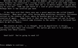 Larn per PC MS-DOS