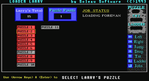 Loader Larry per PC MS-DOS