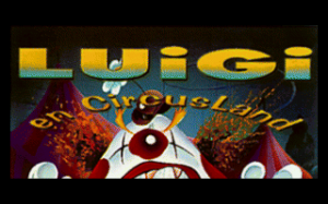 Luigi en Circusland per PC MS-DOS