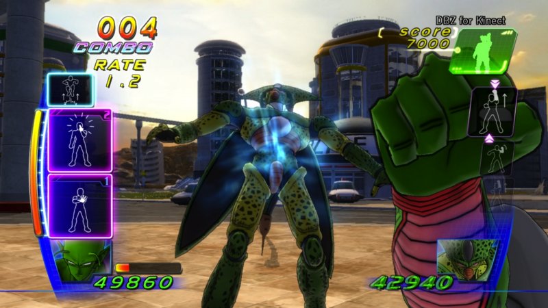 Dragon Ball Z per Kinect