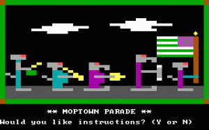 Moptown Parade per PC MS-DOS