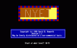 Nyet per PC MS-DOS