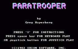 Paratrooper per PC MS-DOS