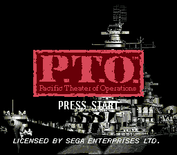 P.T.O.: Pacific Theater of Operations per PC MS-DOS