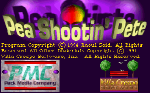 Pea Shootin' Pete per PC MS-DOS