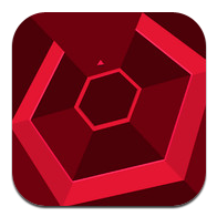 Super Hexagon per iPhone