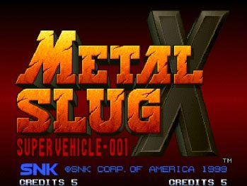 Metal Slug X