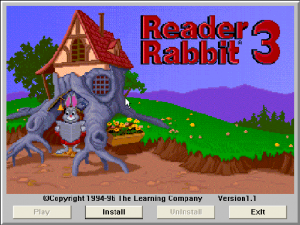 Reader Rabbit 3 per PC MS-DOS