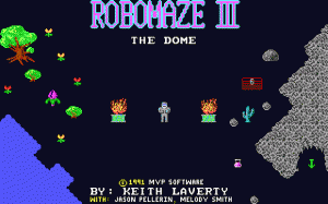 Robomaze3 per PC MS-DOS