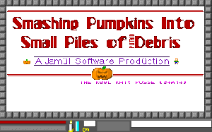 Smashing Pumpkins into Small Piles of Putrid Debris per PC MS-DOS