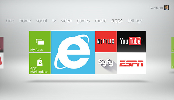 Microsoft provò a introdurre Explorer anche su Xbox.