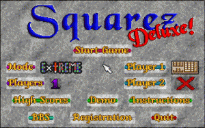Squarez Deluxe! per PC MS-DOS