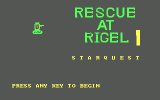 Starquest: Rescue at Rigel per PC MS-DOS