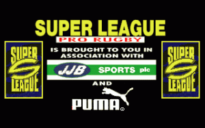 Super League Pro Rugby per PC MS-DOS