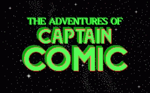The Adventures of Captain Comic per PC MS-DOS