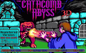 The Catacomb Abyss per PC MS-DOS