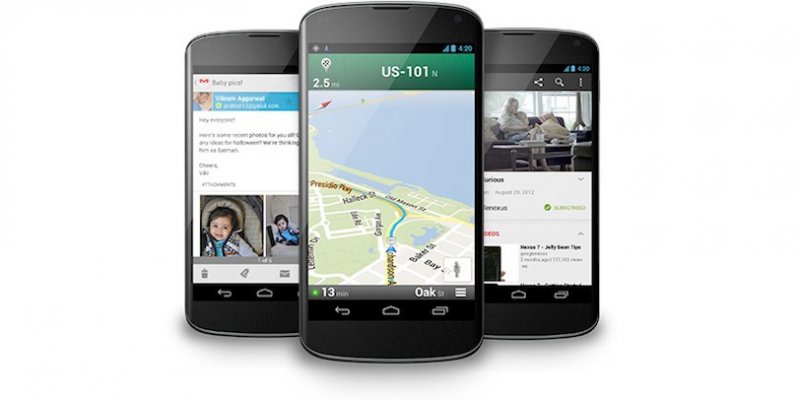 Google ha annunciato il Nexus 4 by LG che uscirà equipaggiato con Android 4.2