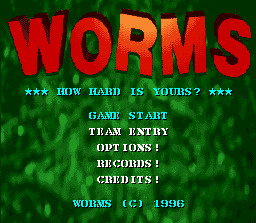 Worms per Super Nintendo Entertainment System