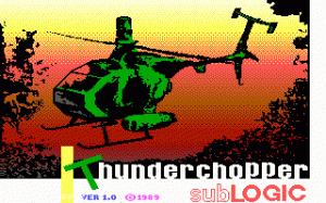Thunderchopper per PC MS-DOS