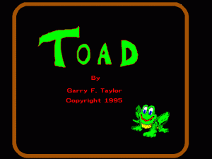 Toad per PC MS-DOS