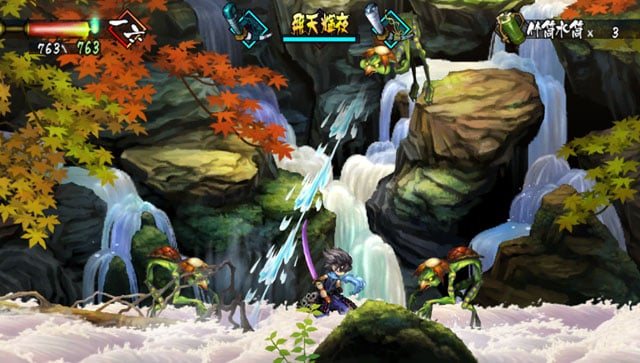 可以使用Muramasa Rebirth的第四個也是最後一個DLC