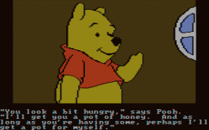 Winnie the Pooh in the Hundred Acre Wood per PC MS-DOS